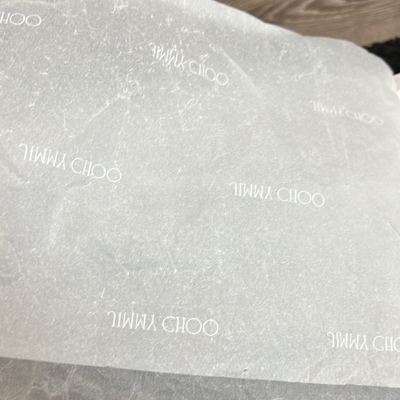 Jimmy Choo Rudy Suede And Patent Platform Pumps In Navy - Picture 6 of 9